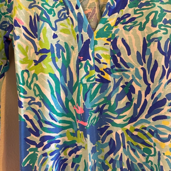 Lilly Pulitzer Wade and Sea Riva Dress Pima Cotton Size XS - Picture 5 of 15